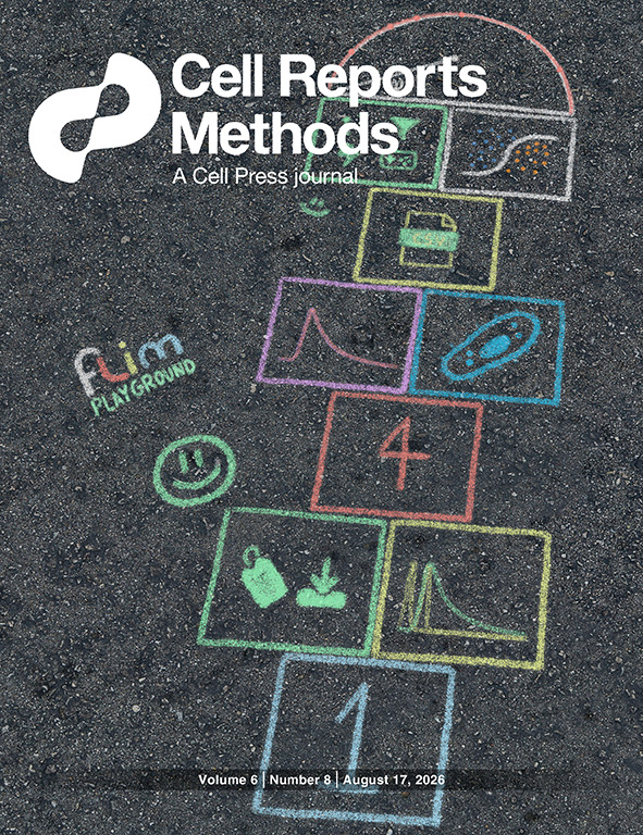 FLIM Playground on the cover of Cell Reports Methods